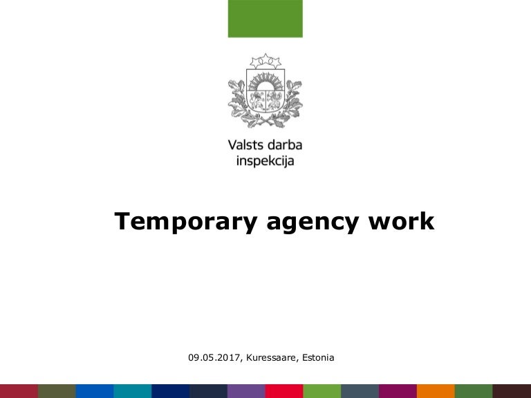 Temporary Agency Work