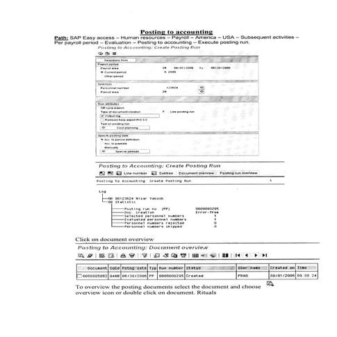 Posting to accounting | PDF