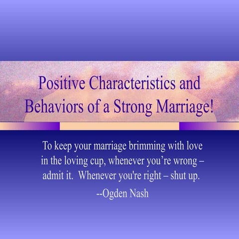Postive characteristics and_behavior_of_strong_marriage_1__2_