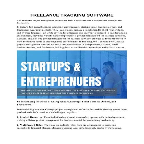 Freelancer's all in one Tracking Software.docx