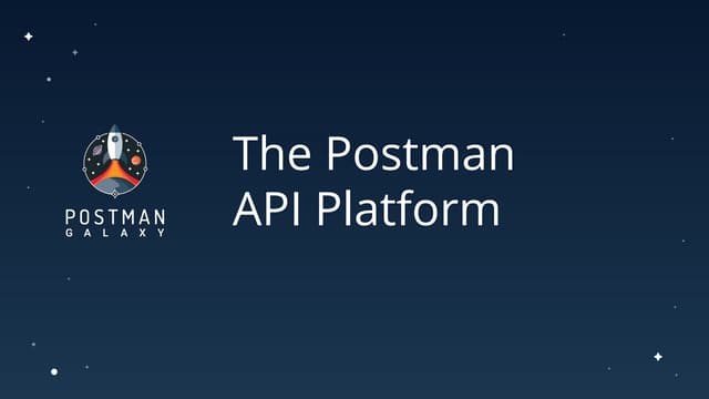 Postman API Development Platform | PPT