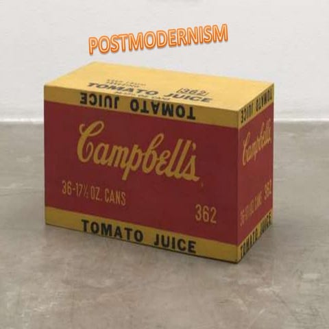 Postmodern art