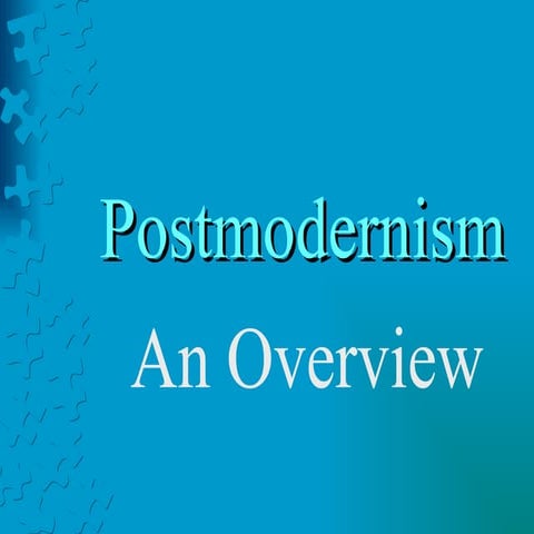 Postmodernism