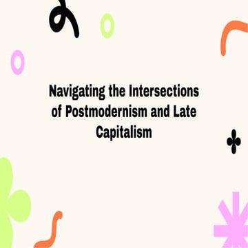 Postmodernism rejects the idea of overarching, universal truths or narratives...