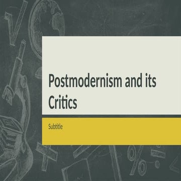 Postmodernism and its Critics part 2.pptx