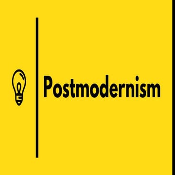 What should we understand about postmodernism.pdf