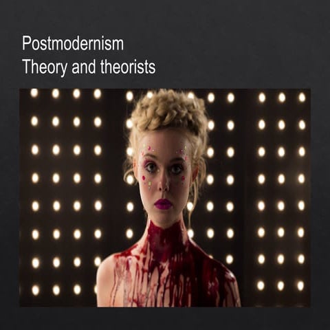 Postmodern theory and theorists