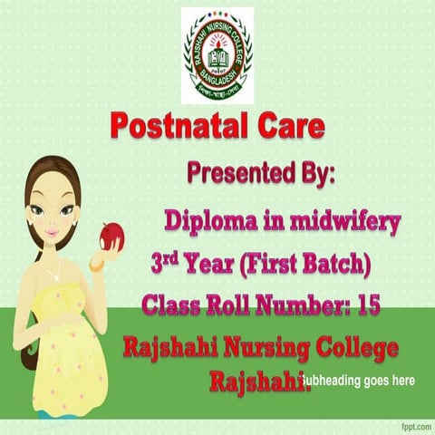Postnatal care MANIK