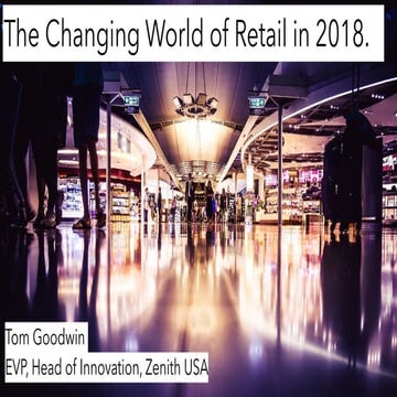 PostNord Retail Day 2018  Tom Goodwin