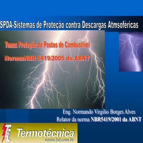 Sistema de Proteção Contra Descargas Elétricas em Postos de Combustível copia