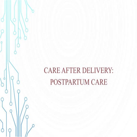 Postpartum Care.....................pptx