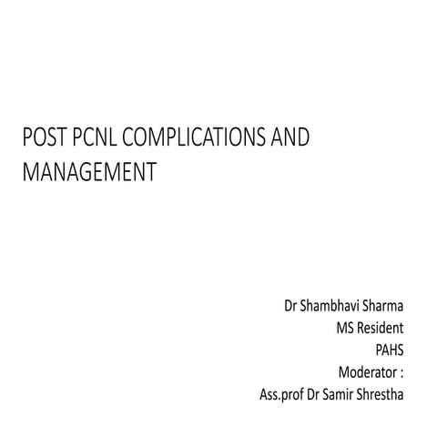 post pcnl complications.pptx