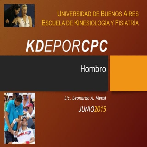 Rehabilitación Post Quirúrgica de Hombro