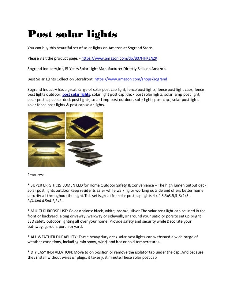 10 Best Solar Fence Lights Reviews And Buying Guide