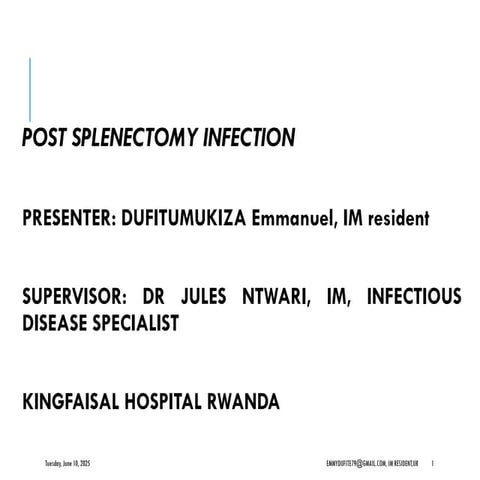 Post_Splenectomy_Infections_Presentation dufitumukiza.pptx