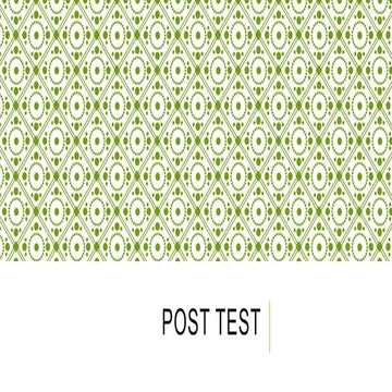 Post Test II.pptx
