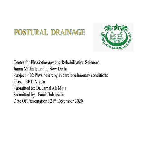 postural drainage.pptx