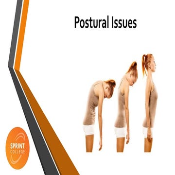 Postural Issues and Body Types
