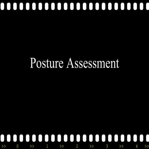 Posture assessment cpd
