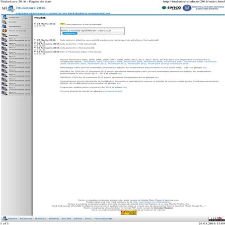 Posturi ocupate (disciplina) arges 24.03.2016 edu.ro