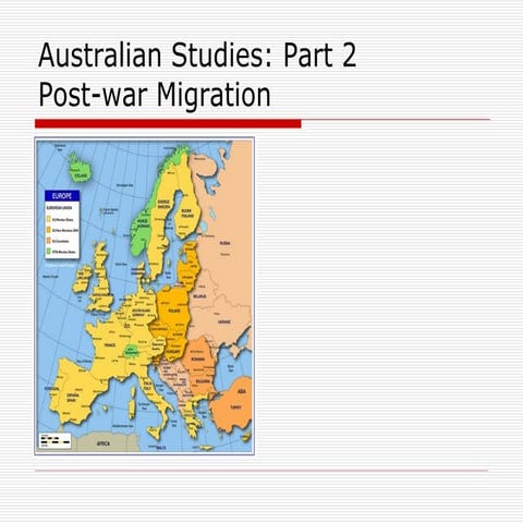 Postwar Migration Feb 9 2009
