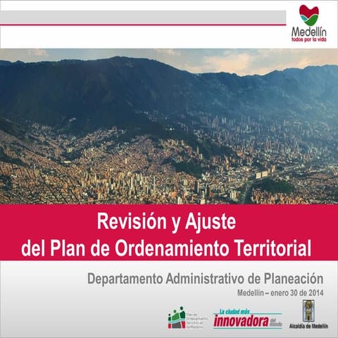 Pot alcaldía de medellín