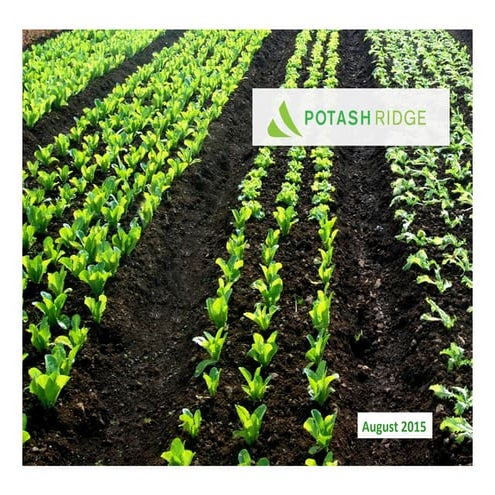 Potash ridge august 2015 