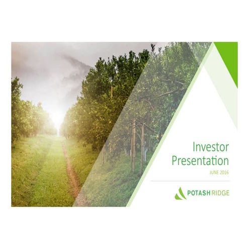 Potash ridge investor presentation may 30 2016 cmpr