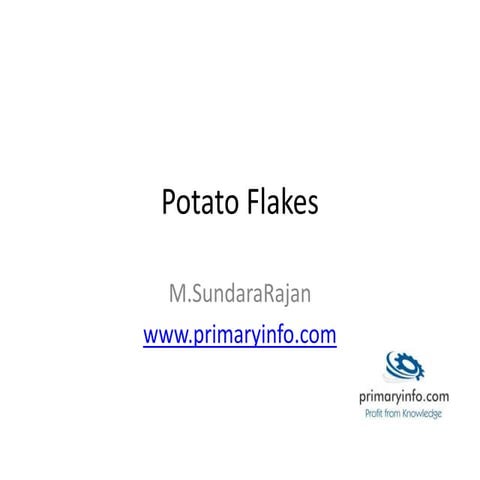Potato flakes