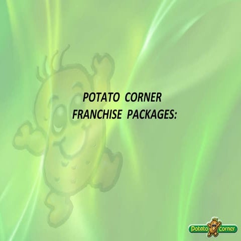 Potato Corner Franchise Packages