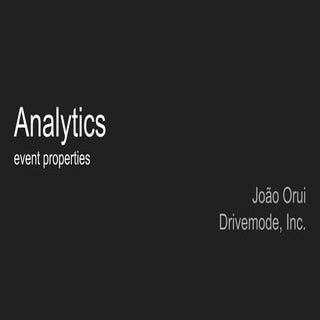 Potatotips #24 - Analytigs and even...