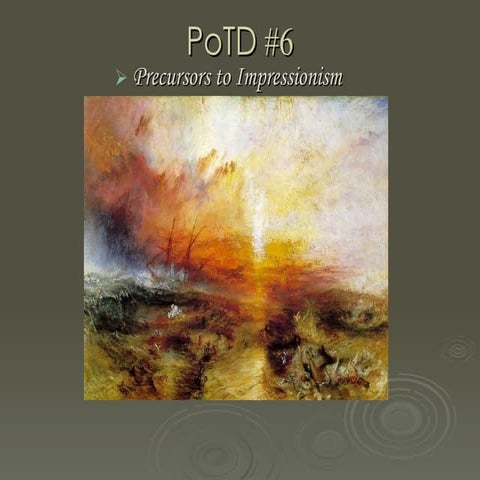 Potd6 Precursors To Impr