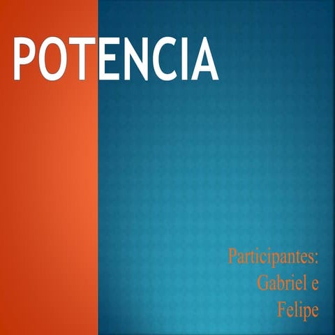 Potencia