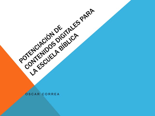 Potenciación de contenidos digitale...