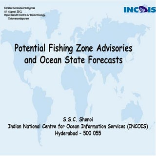Potential fishing zone advisories &...