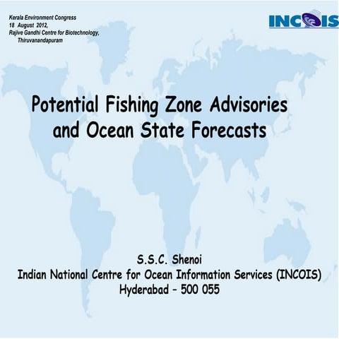 Potential fishing zone advisories & ocean state forecasts_Dr Shenoi( The Kera...