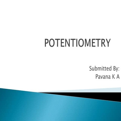 Potentiometry