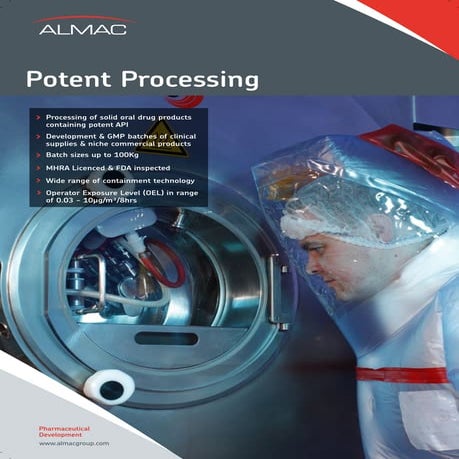 Almac Potent Processing | PDF