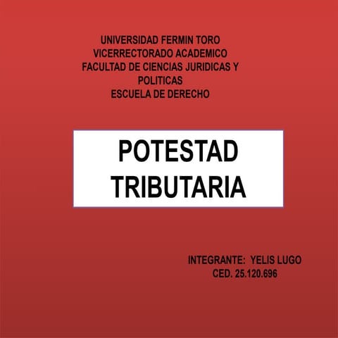 yelislugoPOTESTATRIBUTARIA