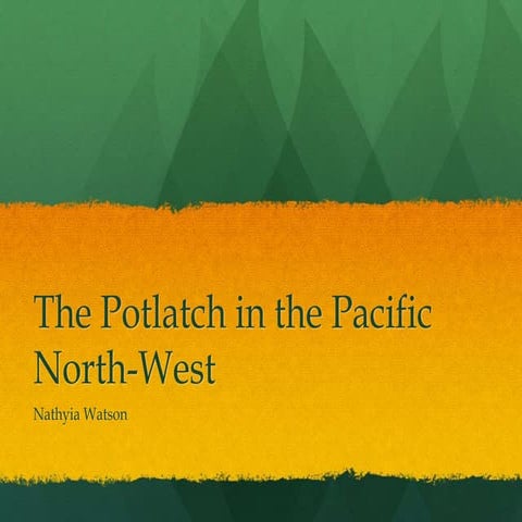 Potlatch | PPTX