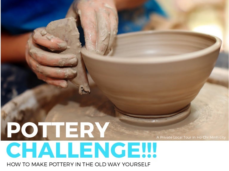 Pottery challenge!!! How to make pottery yourself