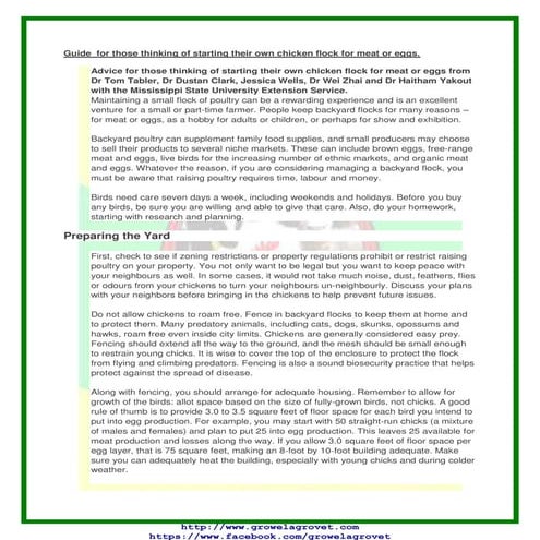 Beginners Guide to Layer Poultry Farming | PDF