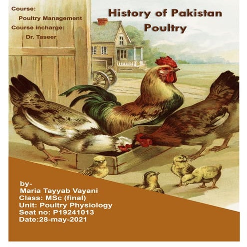 History of Poultry in Pakistan