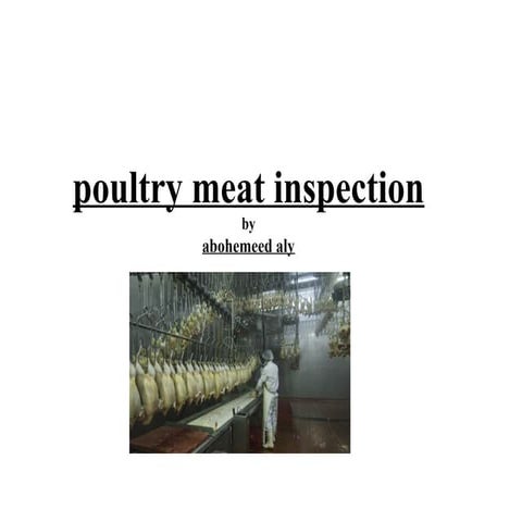 Manual on meat inspection for developing countries | PDF