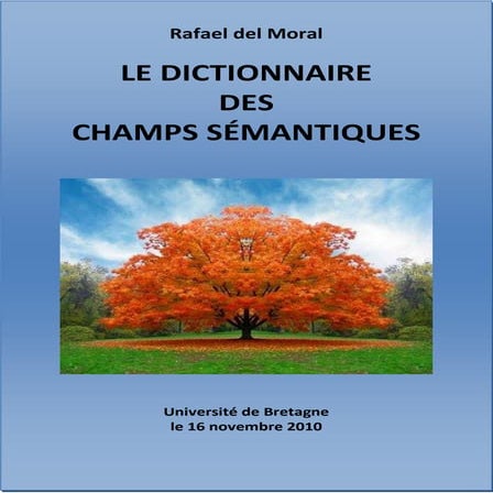 Le dictionnaire de champs sémantiques