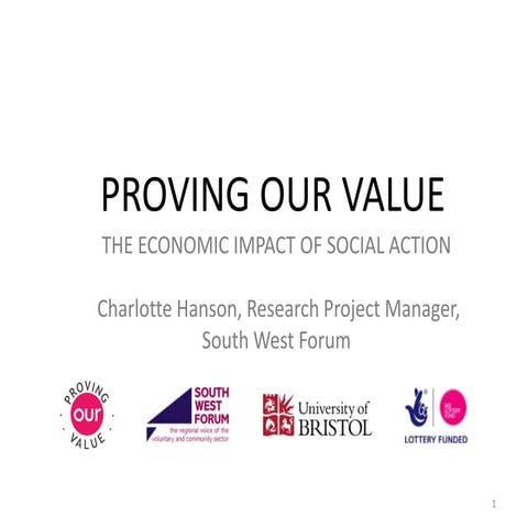 POV Economic Impact presentation