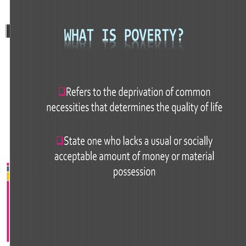 Poverty