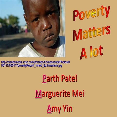 Poverty Powerpoint