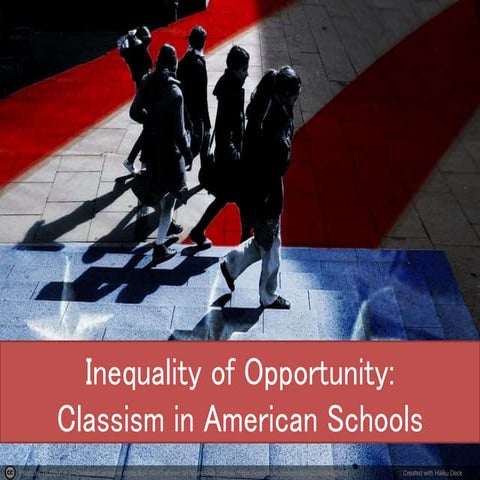 Inequity in Education