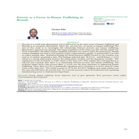 Poverty as a_factor_in_human_trafficking_in_rwanda